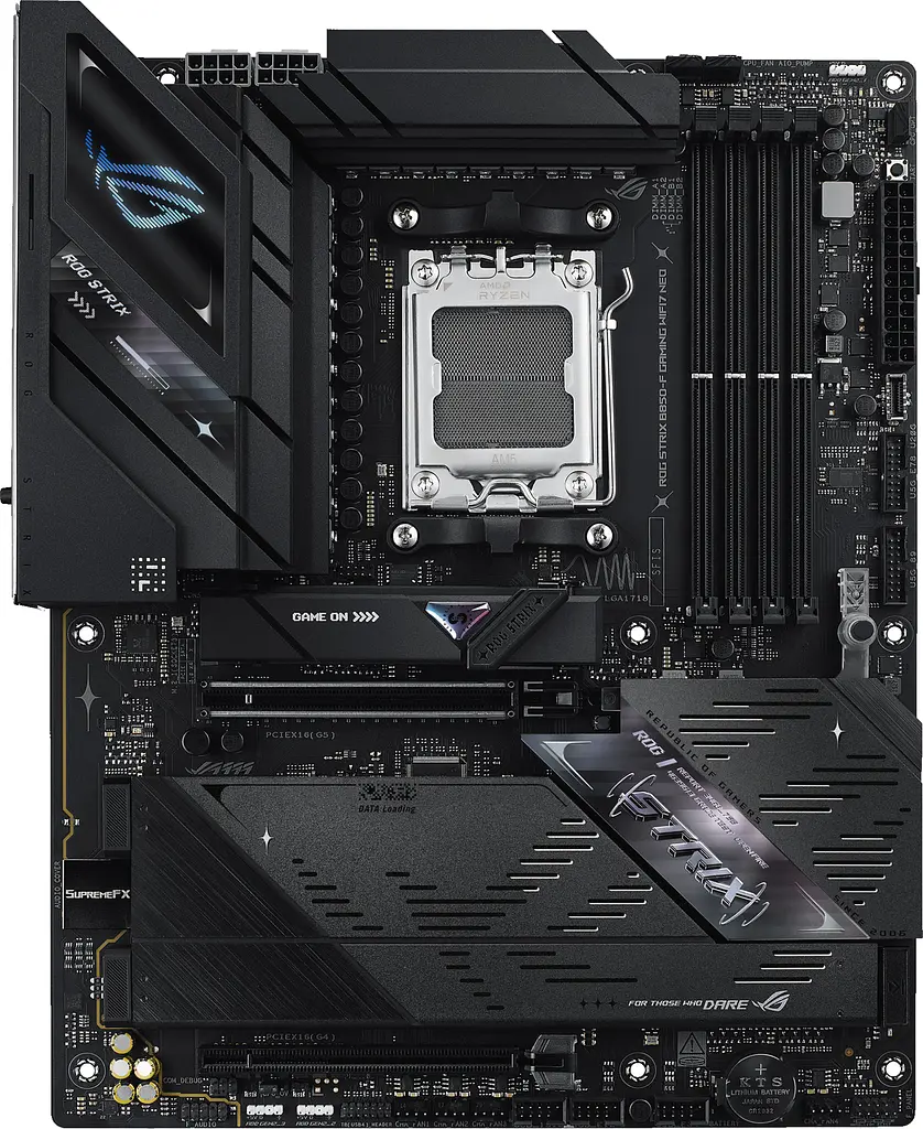 ASUS Материнська плата ROG STRIX B850-F GAMING NEO sAM5 B850 4xDDR5 M.2 HDMI DP USB ATX