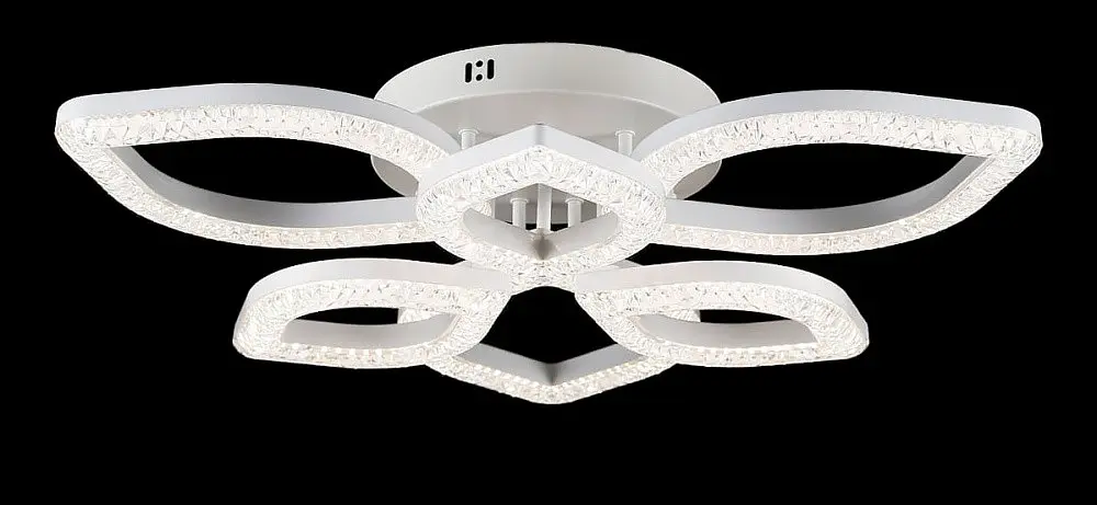 Люстра стельова LED Splendid Ray L2721/3+3, 144W, білий, димер, сучасний стиль, 63 см - фото 4