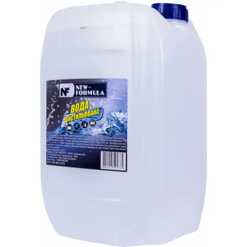 Вода дистильована NEW FORMULA 20л (4820215591775) - фото 2