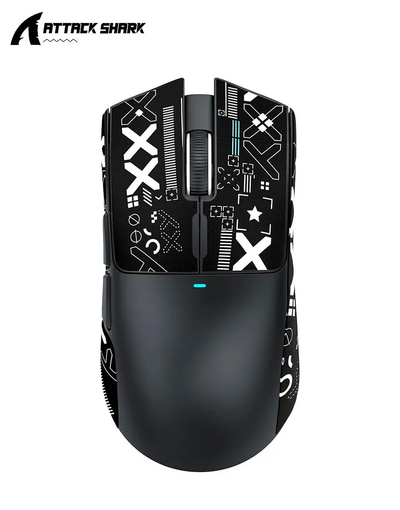 Бездротова мишка ATTACK SHARK X11 Black (PAW3311, DPI 22K, 65 годин на одному заряді) - фото 2