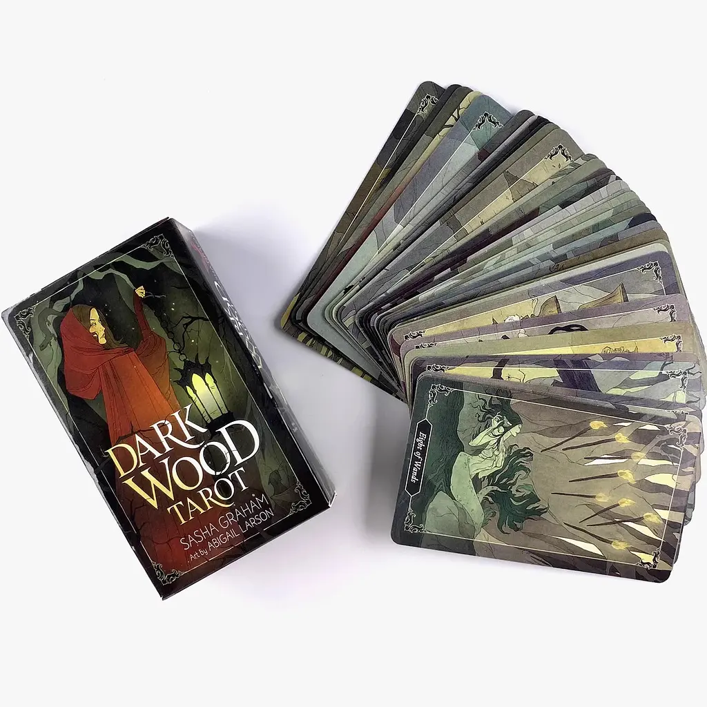 Карти Таро Tarot Deck Темний ліс Dark Wood 78 штук у комплекті 10 см - фото 2