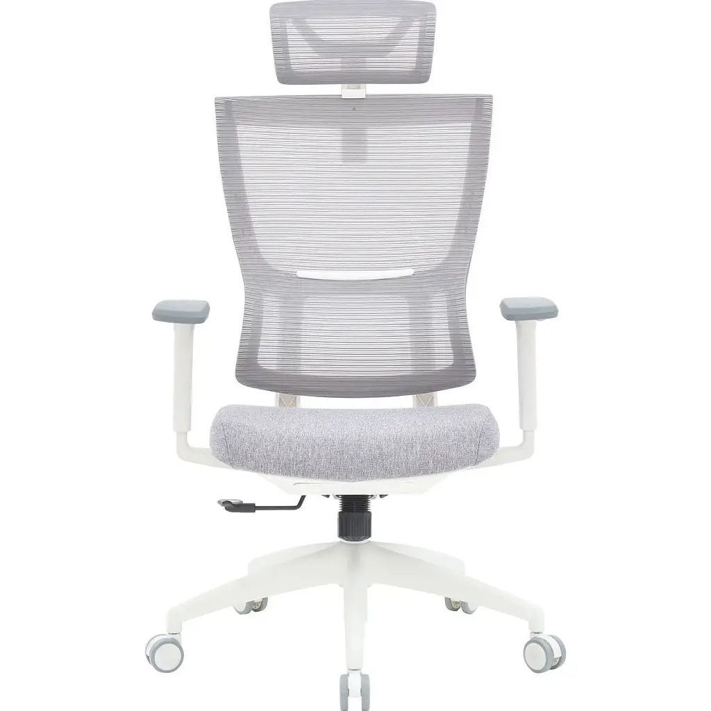 Офисное кресло OfficePro Elegant OC600-W-LG-LG White/Light Gray [148651] - фото 4