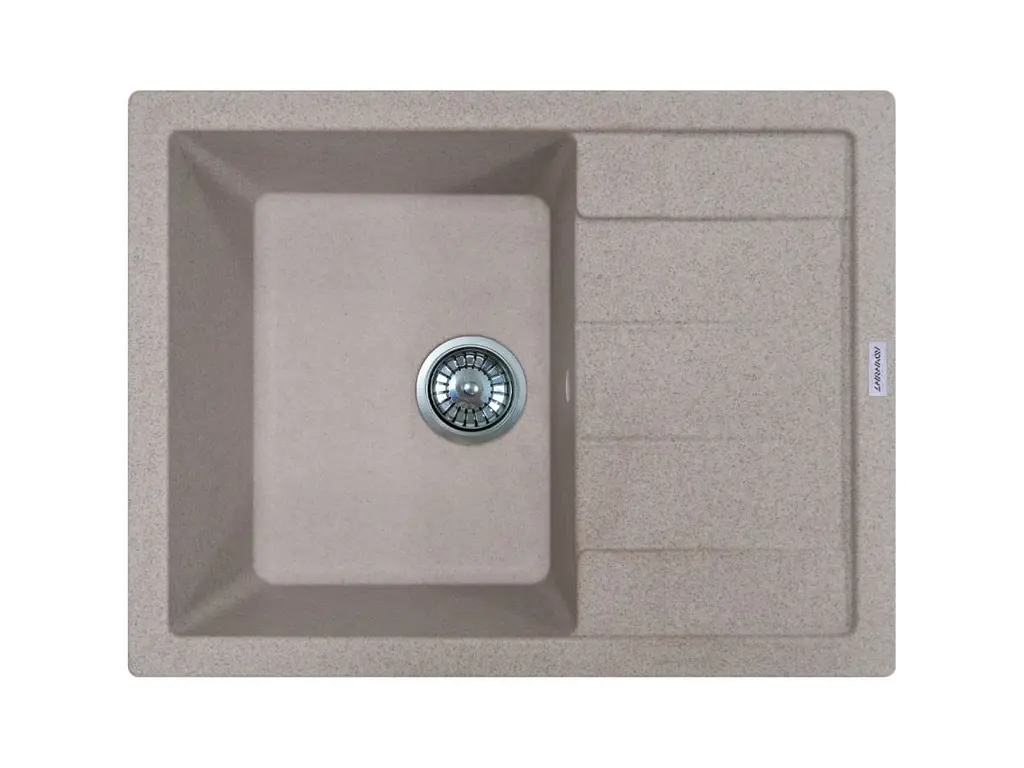 Кухонна мийка Adamant ANILA terra 645x495x200 мм, з крилом 64,5 см