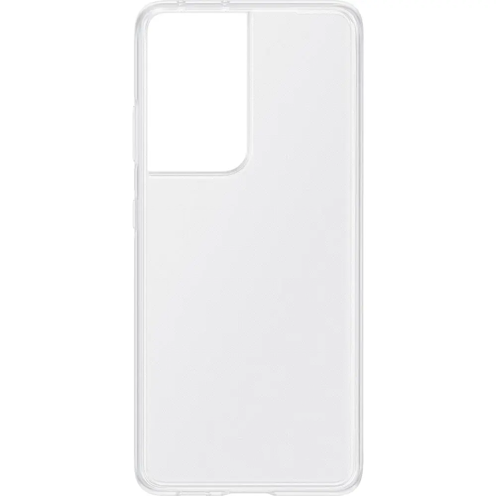Чохол Silicone Case WS Samsung S21 Ultra (G998) Прозорий