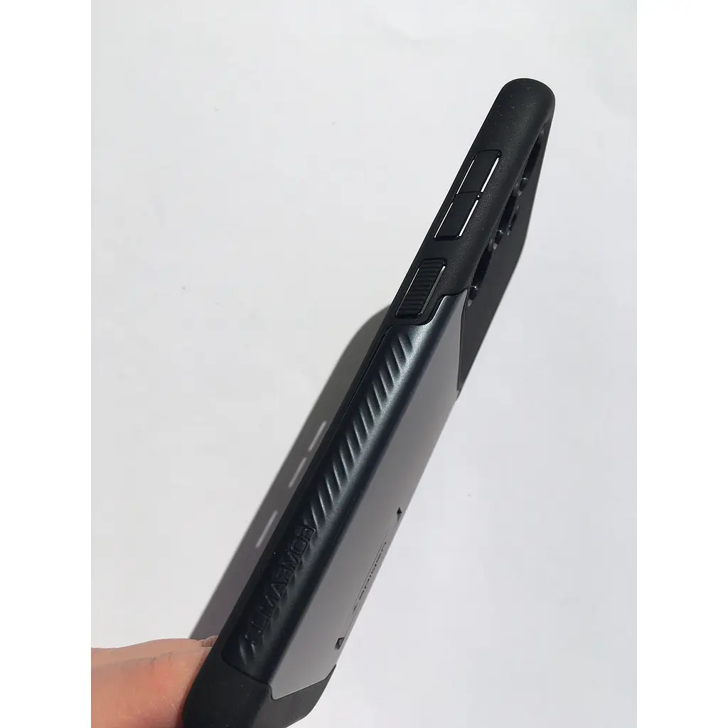 Протиударний чохол із підставкою для Samsung Galaxy S24 FE (S721) Spigen Slim Armor Metal Slate ACS08563 - фото 2