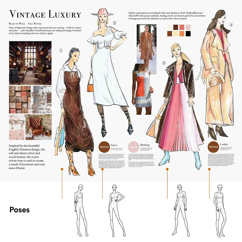 Poses for Fashion Illustration (Card Box) - фото 9
