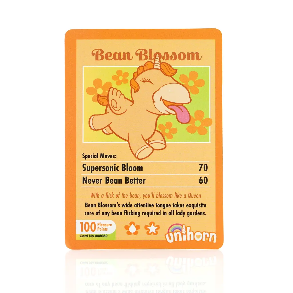 Вібратор-єдиноріжка Unihorn - Bean Blossom, пульсівний язичок - фото 3