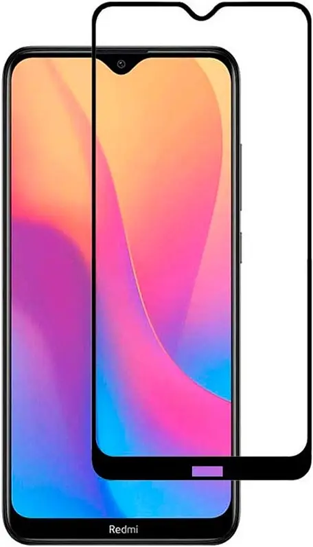 Захисне скло Tempered Glass 11D Premium Full Glue Xiaomi Redmi 8/8A black - фото 2