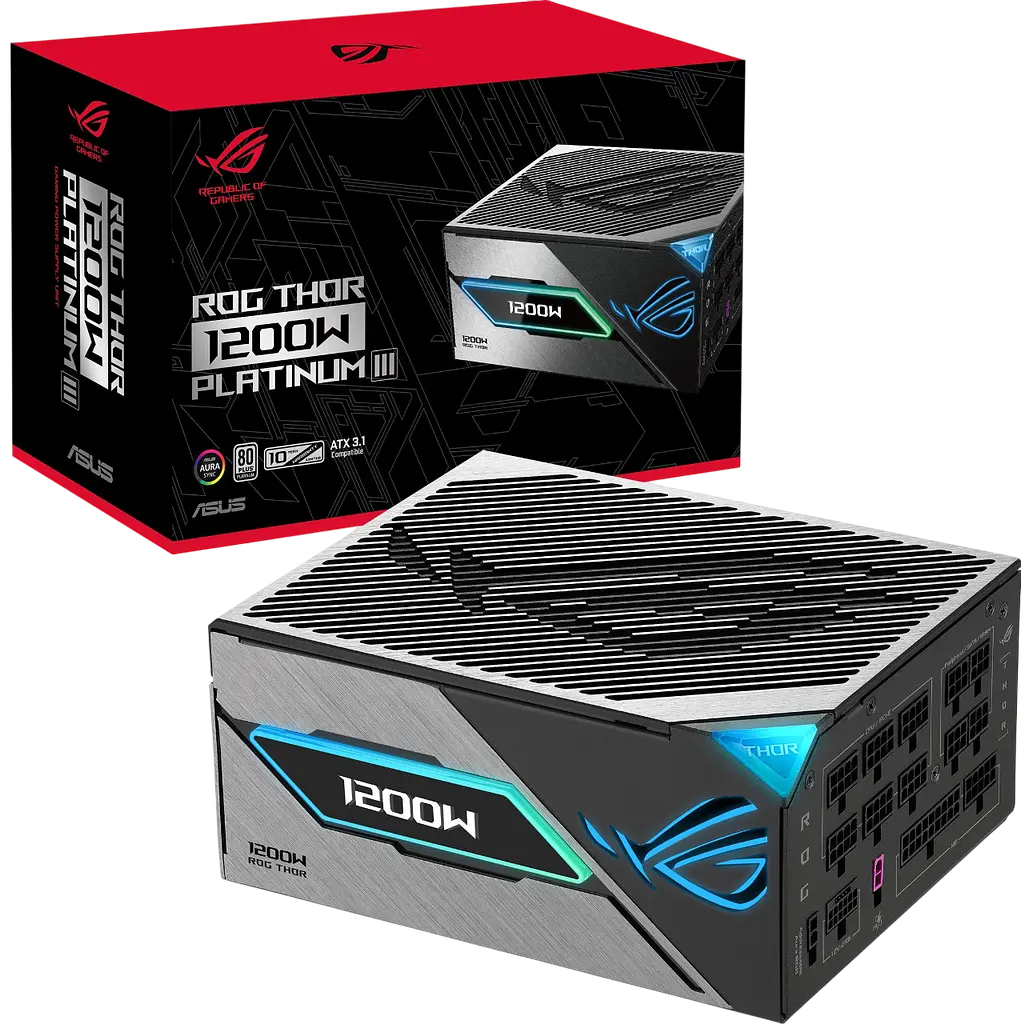 Блок живлення ASUS ROG THOR 1200W 80+ Platinum (ROG-THOR-1200P3-GAMING) - фото 6