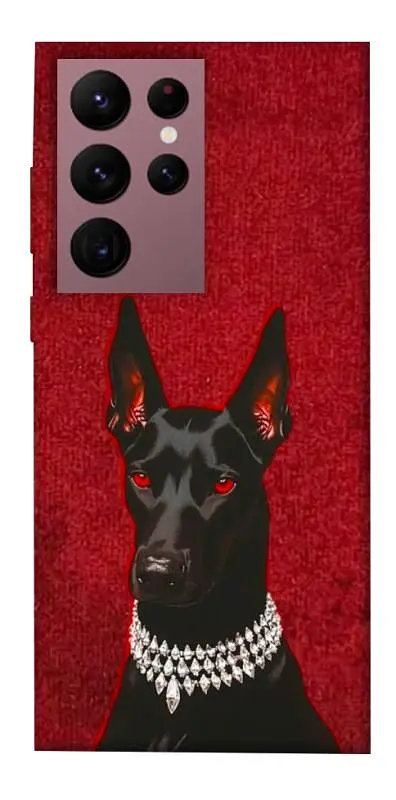 TPU чохол Demsky Premium doberman для Samsung Galaxy S22 Ultra