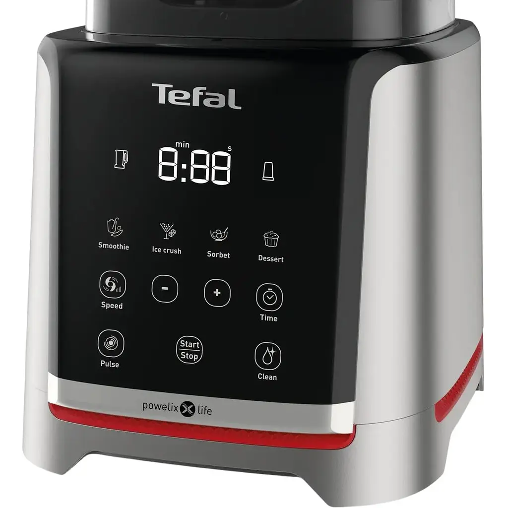 Блендер стаціонарний Tefal InfinyMix+ 1600 Вт чаша 1750 мл стакан 600 мл сріблясто-чорний (BL91HD31) - фото 8