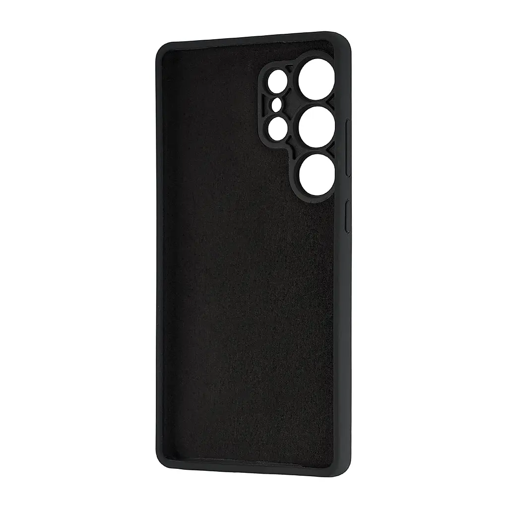 Чохол Silicone Case Samsung S25 Ultra (S938) Black - фото 2