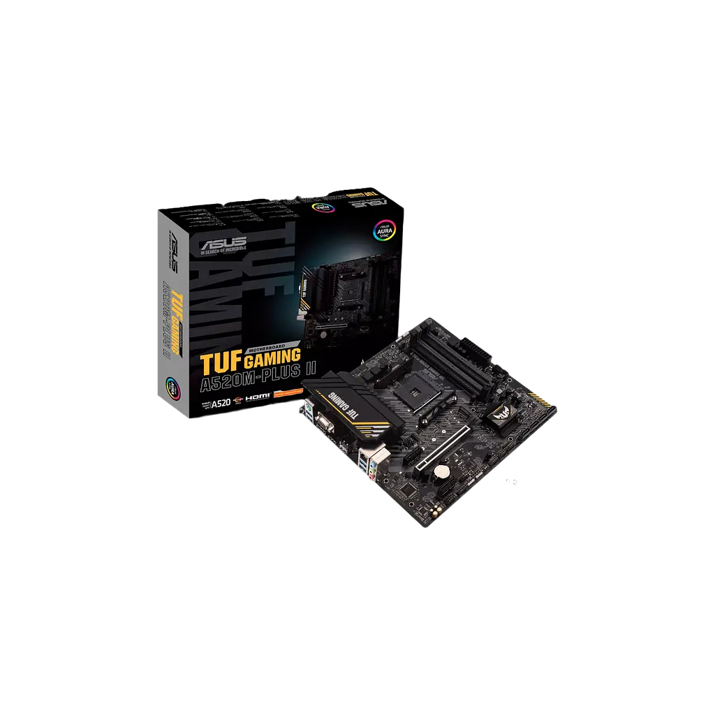 Материнська плата Asus A520M-Plus II TUF Gaming Socket AM4 (TUF GAMING A520M-PLUS II) - фото 4