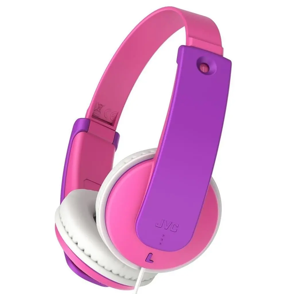 Навушники JVC HA-KD7 Pink Purple (for Kids) (HA-KD7-PNE) - фото 2
