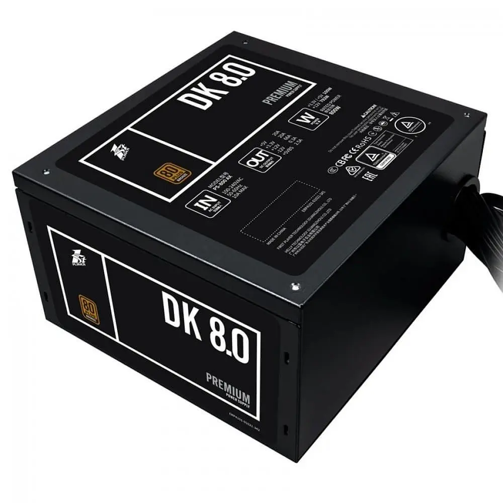 Блок питания 1stPlayer PS-800AX 800W (DKPM-BRZ-800-BK-EU) - фото 2