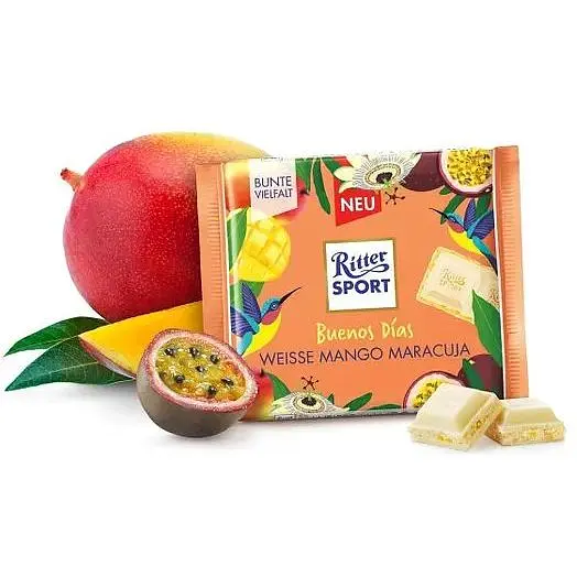 Шоколад білий Ritter Sport Манго-маракуйя 100 г (866783) - фото 2