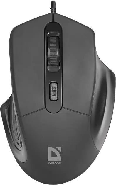 Мишка Defender Datum MB-347 Black (52347)