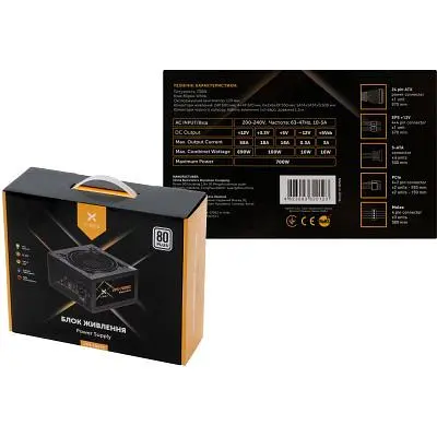 Блок питания Vinga 700W (VPS-700P1) - фото 6
