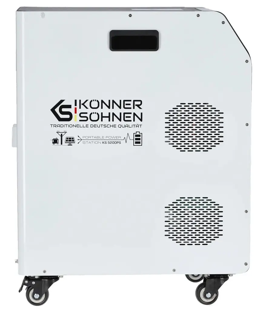 Портативна зарядна станція Konner&Sohnen KS 5200PS LiFePO4, 5120 Вт/ч 5200 Вт (KS5200PS-NEW) - фото 5