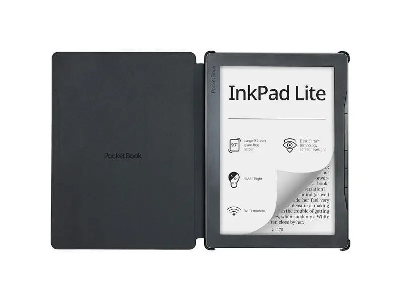 Чехол для электронной книги PocketBook 970 InkPad Lite Shell Cover Black (HN-SL-PU-970-BK-WW) - фото 4