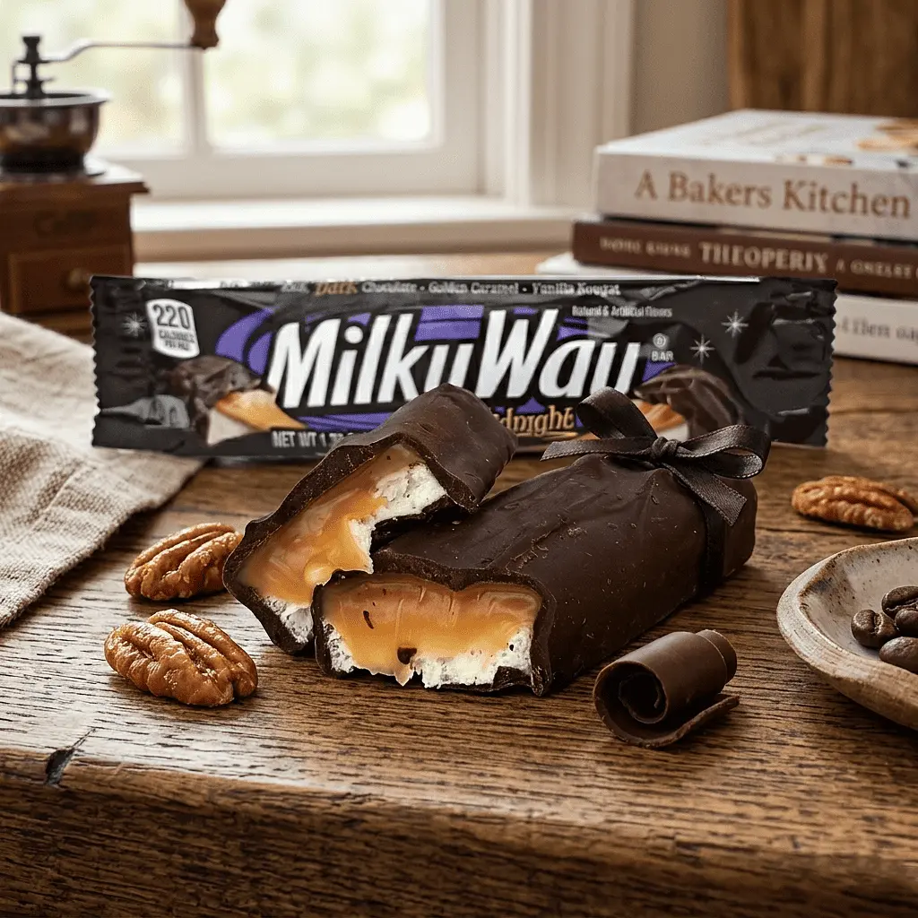 Шоколадний батончик Milky Way Midnight Dark Chocolate 49.9 г - фото 4