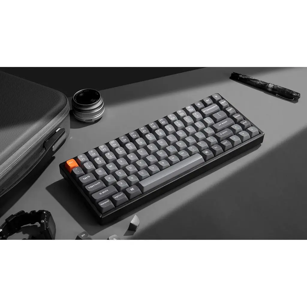 Клавиатура Keychron K2 Max 84 Key RGB Hot-Swap Super Red Switch Black (K2M-J1-UA) [159766] - фото 6