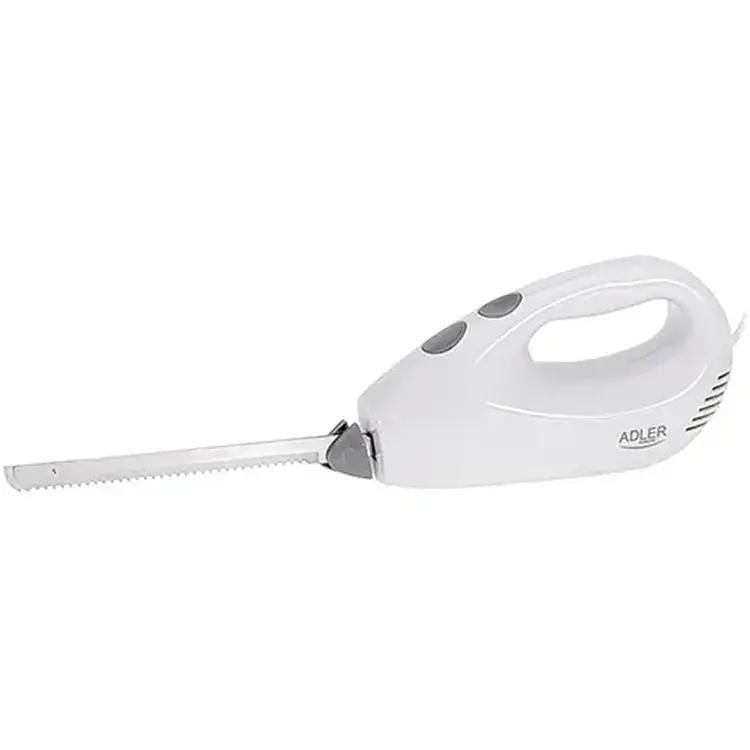 Електроніж Adler AD 4512 з 2 лезами з нержавіючої сталі потужність 200 Вт - фото 2