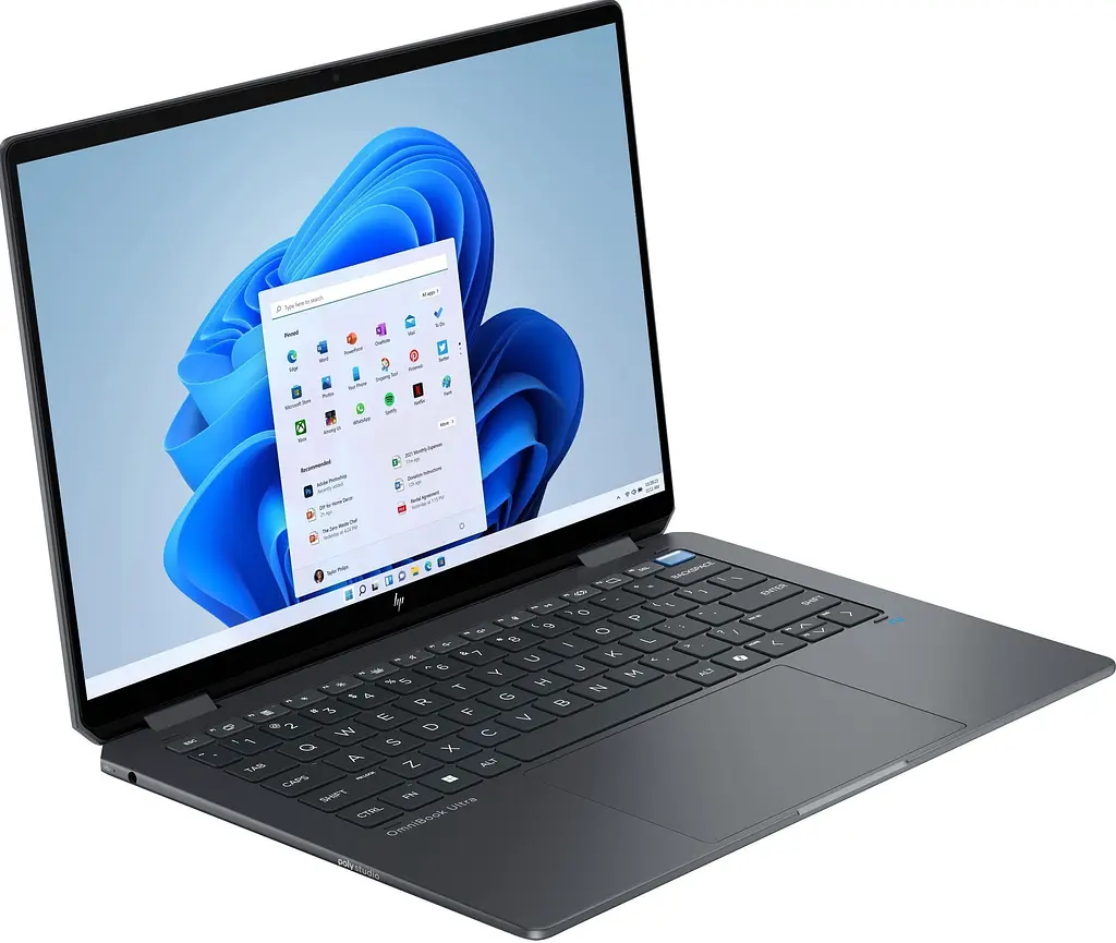 Ноутбук HP OmniBook Ultra Flip x360 14" 2.8K OLED Touch Intel U7-256V 16GB F1024GB UMA Win11 сірий - фото 8