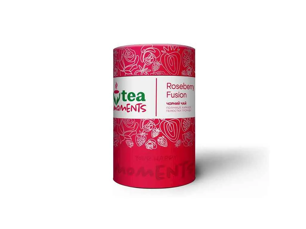 Чай фасований фруктовий та трав'яний Tea Moments 70 г Roseberry Fusion NEW