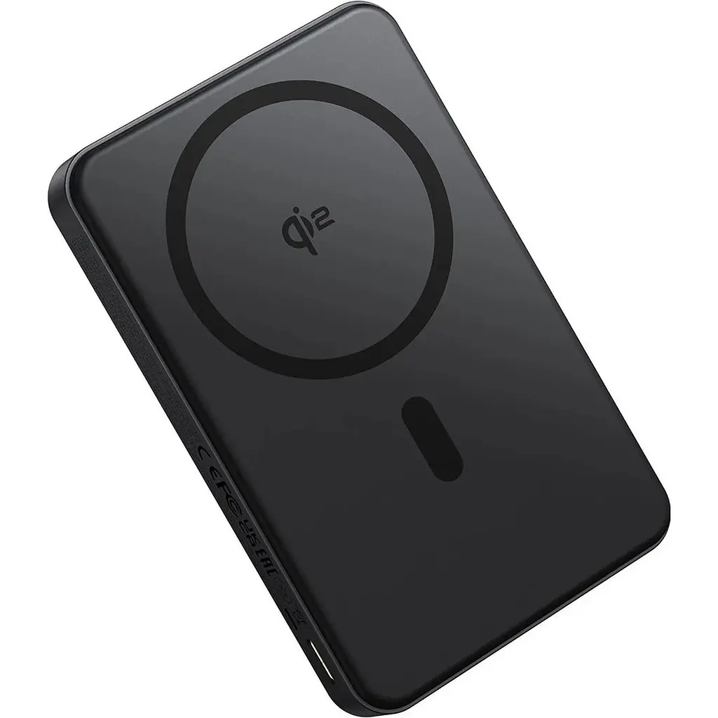 Портативный аккумулятор Baseus Airpow II Qi2 Magnetic 22.5W 10000mAh cosmic black (P10080000123-00) - фото 2