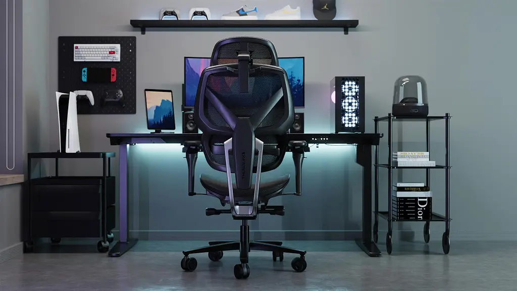Ігрове крісло TX3 Flex Pro Mesh Black (TEGC-3076101.12) - фото 3