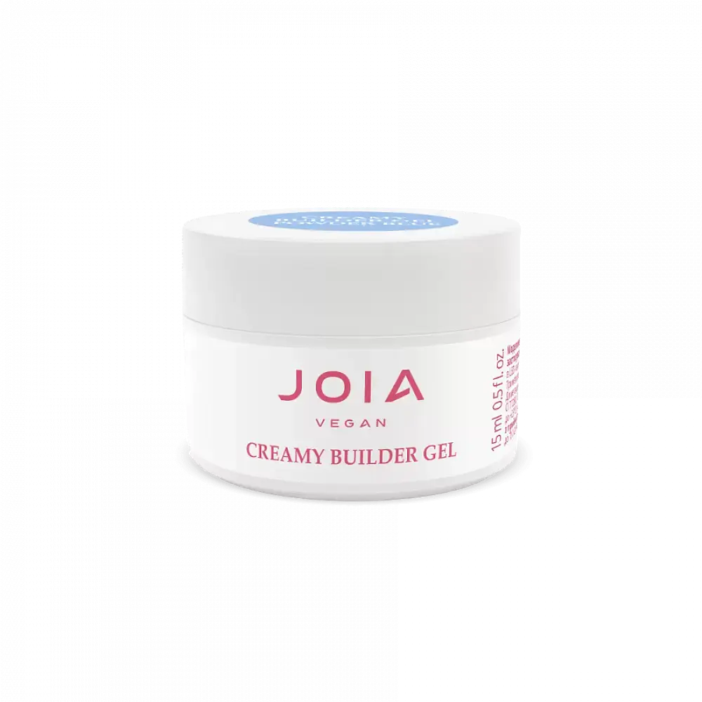 Моделюючий гель Joia vegan Creamy Builder Gel Powder Blue 15 мл - фото 2