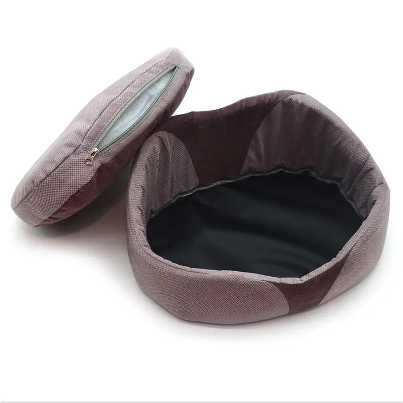 Лежак для собак и кошек Zoo-hunt Медик темно-розовый №3 420х560х190 мм - фото 3