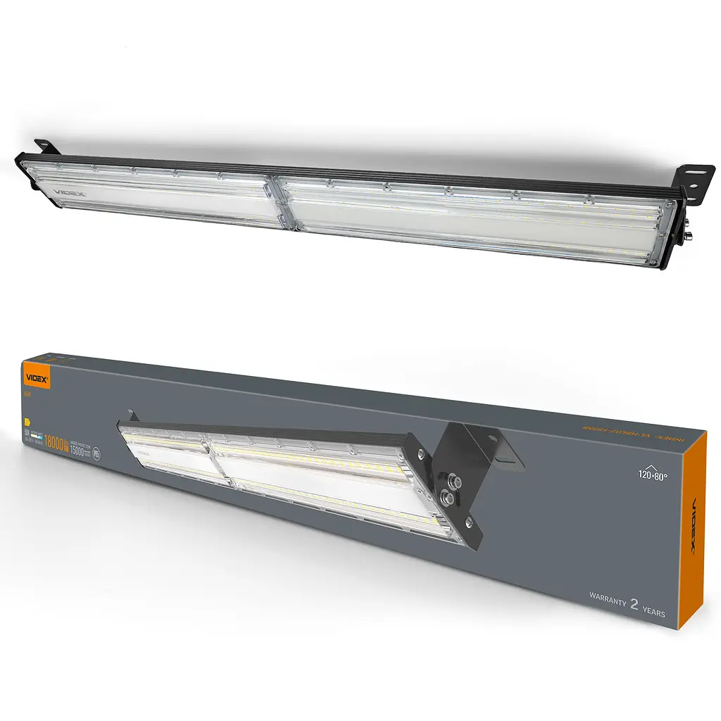 LED світильник висотний лінійний Videx HBL02, 150W 5000K (29307-000)