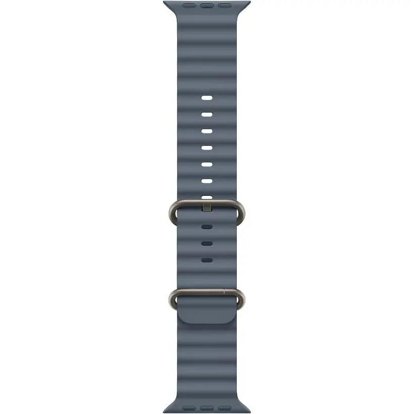 Смарт-годинник Apple Watch Ultra 3 49mm Natural Titanium Case with Anchor Blue Ocean Band (MEWH4) [145304] - фото 3