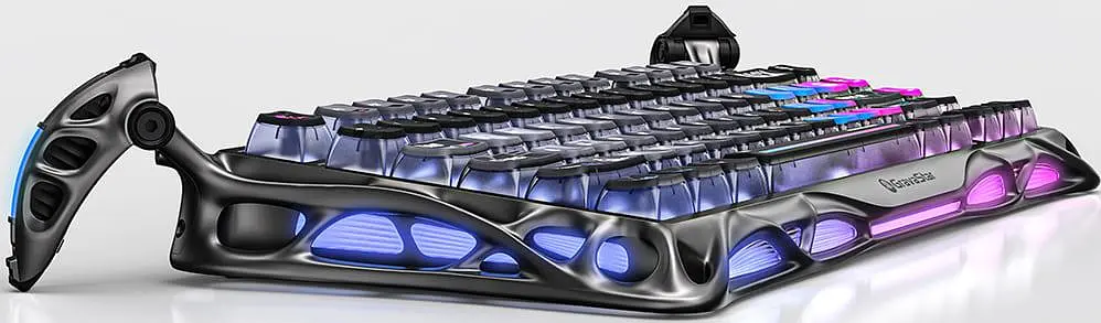 Клавіатура GravaStar Mercury K1 Pro TKL Black Cyberpunk Special Edition (GSK1PRO_CBLK) - фото 8