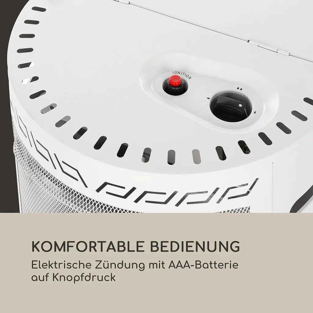 Газовий обігрівач  blumfeldt Bonaparte Fire 4200W (10035030) - фото 8