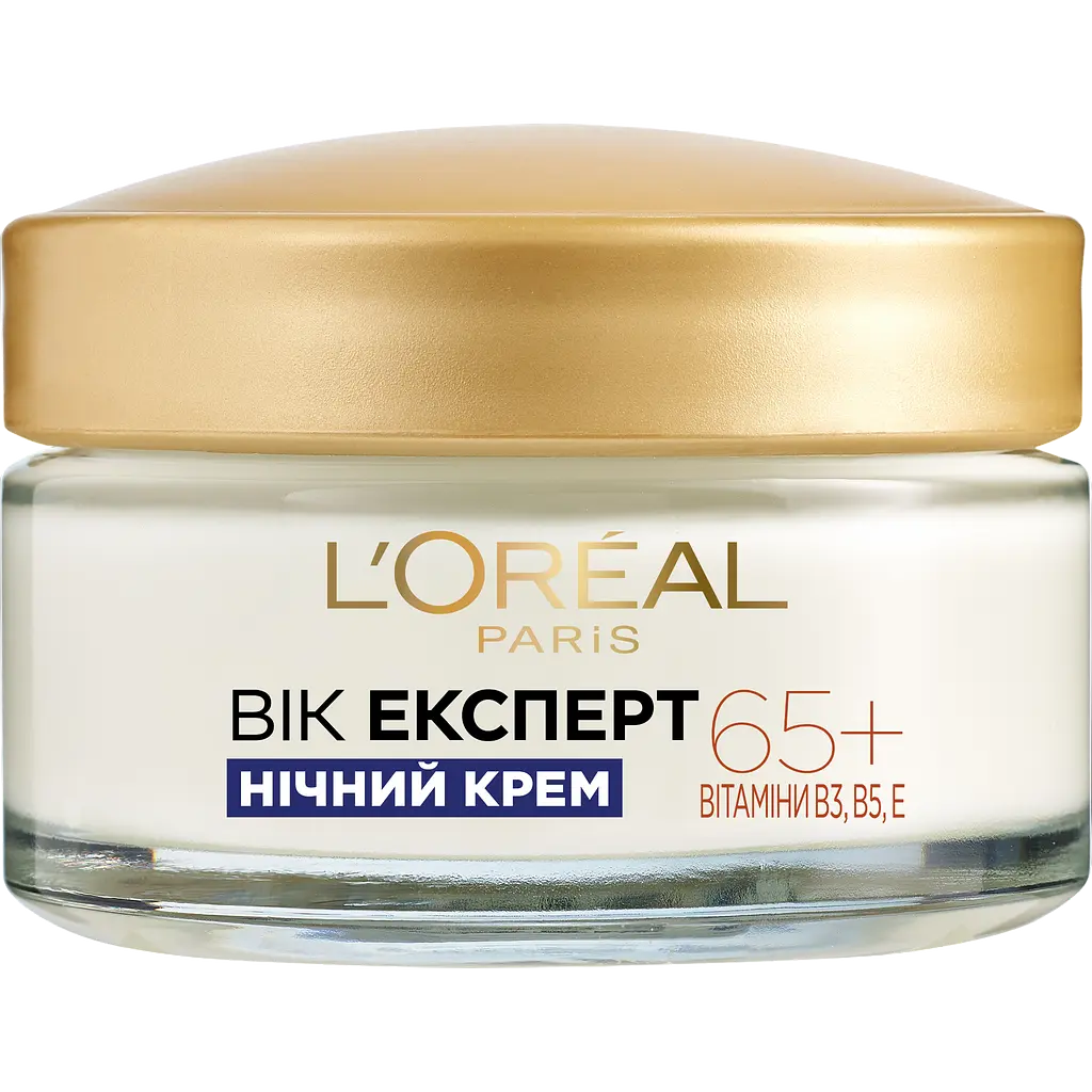 Набір: денний крем проти зморщок L'oreal Paris Вік експерт 65+ 50 мл + нічний крем-скульптор проти зморщок L'oreal Paris Вік експерт 65+ 50 мл - фото 3