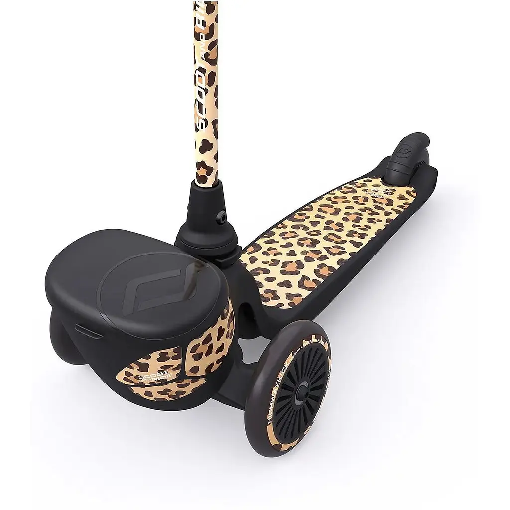Самокат Scoot and Ride Highwaykick-2 Lifestyle Леопард (SR-210201-LEOPARD) - фото 5