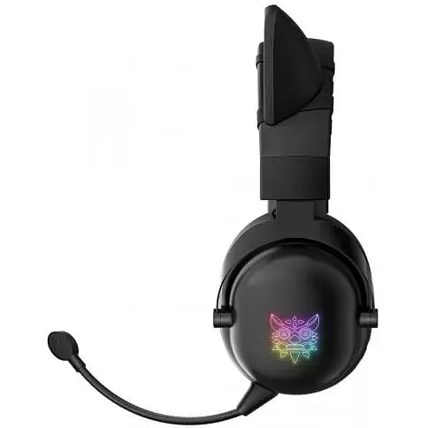 Наушники беспроводные Onikuma B100 (B20) Bluetooth Gaming Cat with LED полноразмерные - фото 6