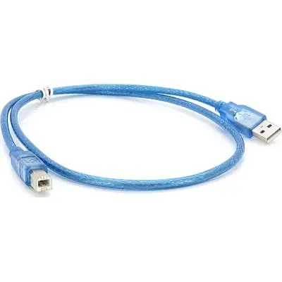 Кабель для принтера USB 2.0 AM/BM 0.5m blue Ritar (YT-AM/BM-0.5TBL) - фото 2