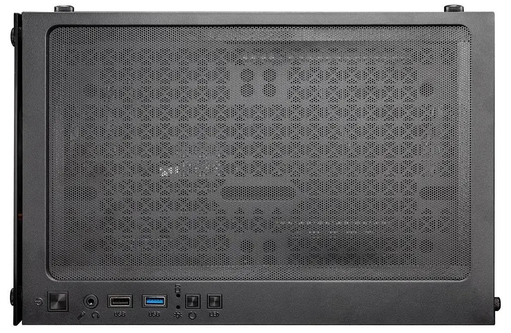 Корпус 1stPlayer X2-M-BK-4F7 Black без БП (X2-M-BK-4F7) - фото 4