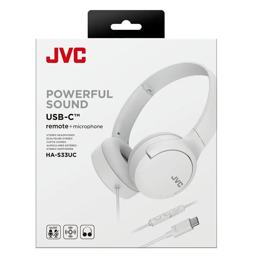 Навушники JVC HA-S33UC White (HA-S33UC-W-U) - фото 4