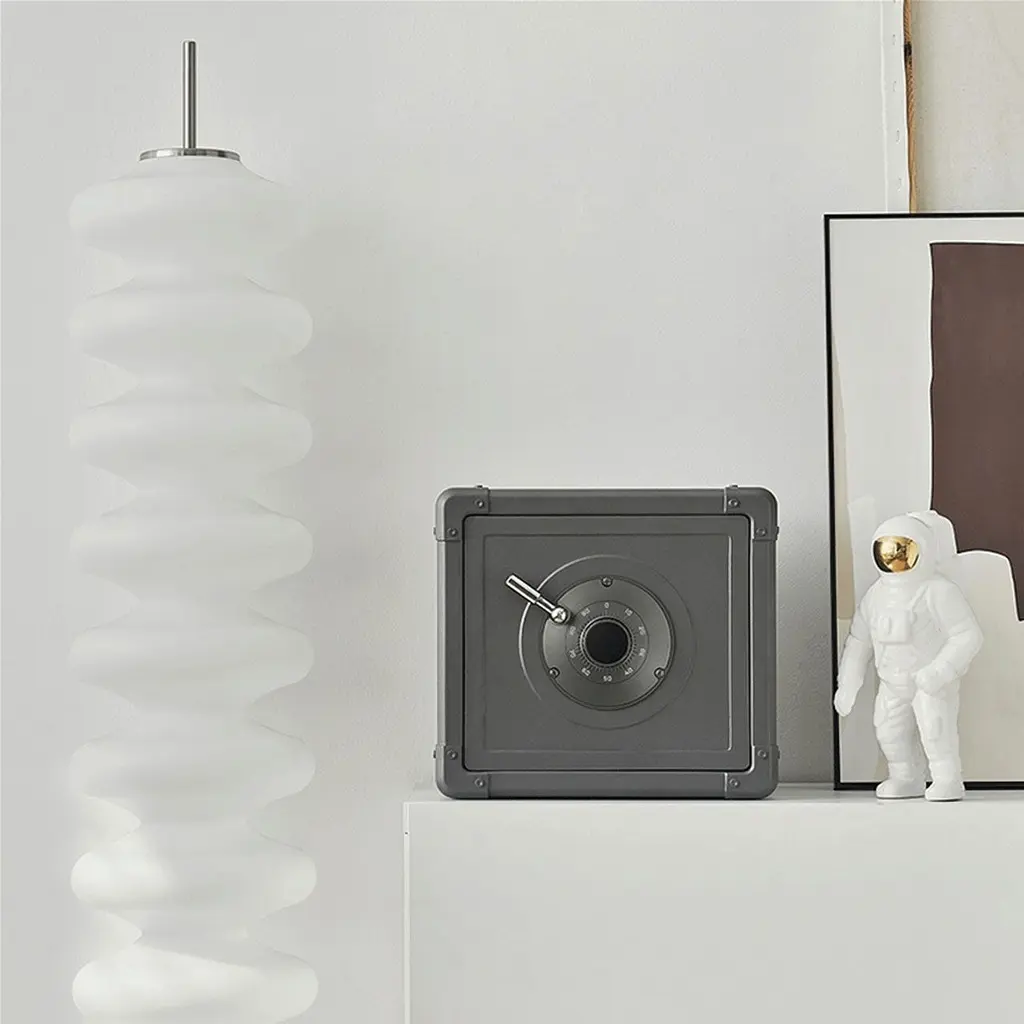 Сейф CRMCR Retro Mechanical Smart Safe Deposit Box Grey (BGX-D1-30J/SG-30MD) [153909] - фото 9