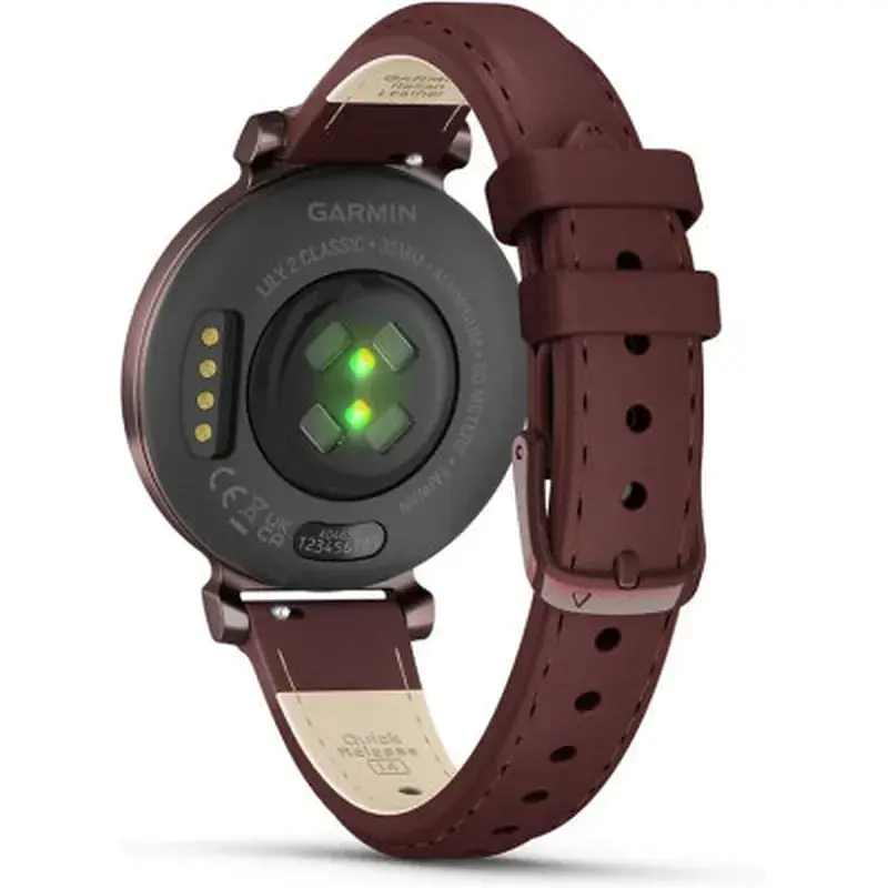 Смарт-годинник Garmin Lily 2 Classic, DarkBronze/Mulberry (010-02839-03) - фото 6