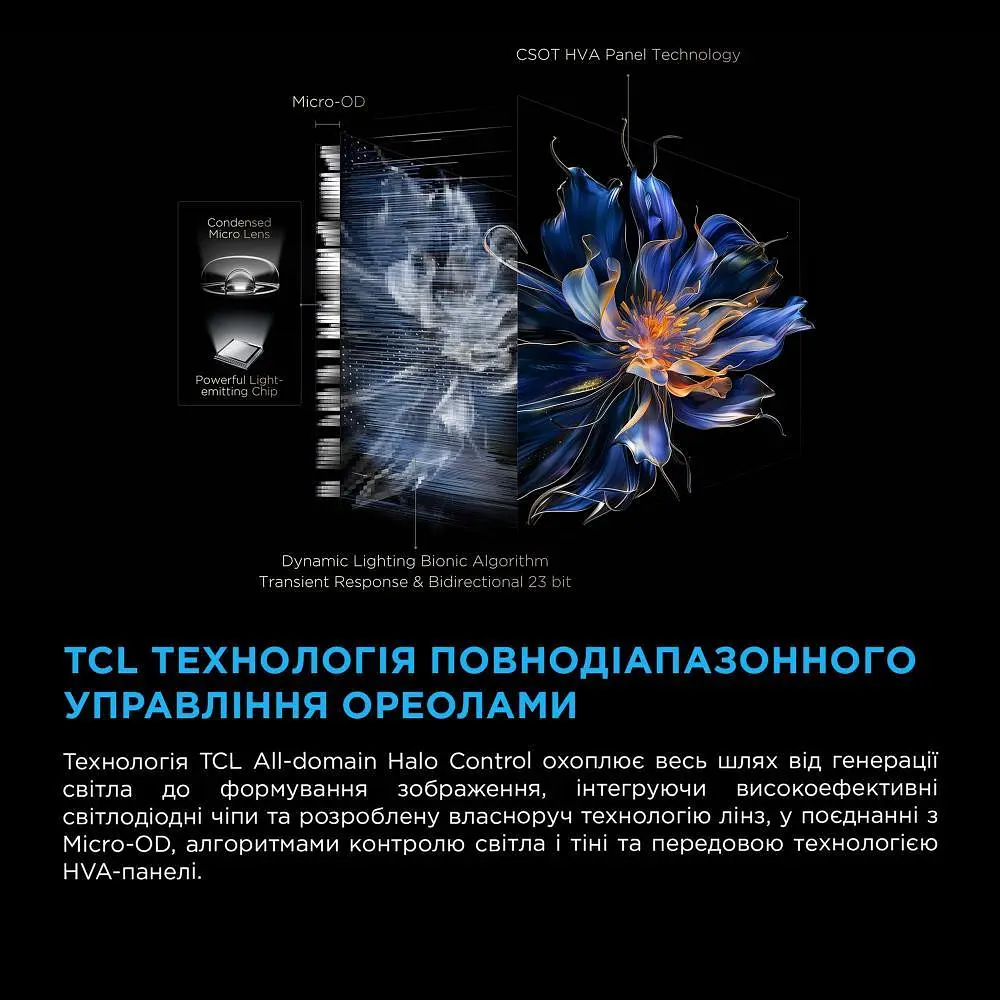 Телевізор TCL 75C6K - фото 10