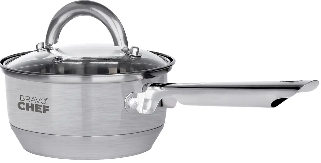 Ківш Bravo Chef 14 см 1.15 л з кришкою kuh0016479 - фото 2