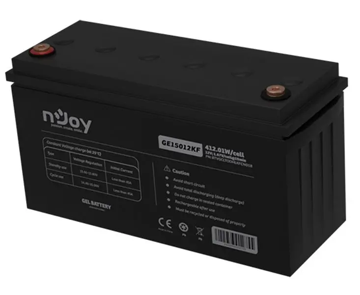 Акумуляторна батарея Njoy 12V 150AH (BTVGCLTODHLKFCN01B) GEL (GE15012KF) - фото 3