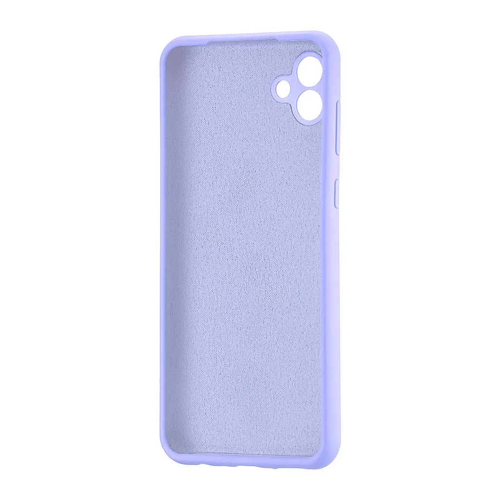 Чохол Silicone Case Samsung A04 (A045) Lilac Purple - фото 2
