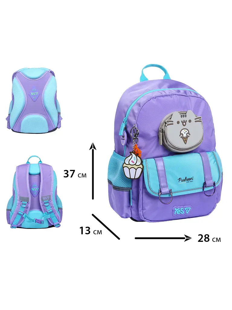 Рюкзак шкільний YES S-104S Pusheen Summer (550255) - фото 3